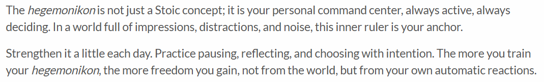 https://viastoica.com/what-is-the-hegemonikon/ https://viastoica.com/what-is-the-hegemonikon/